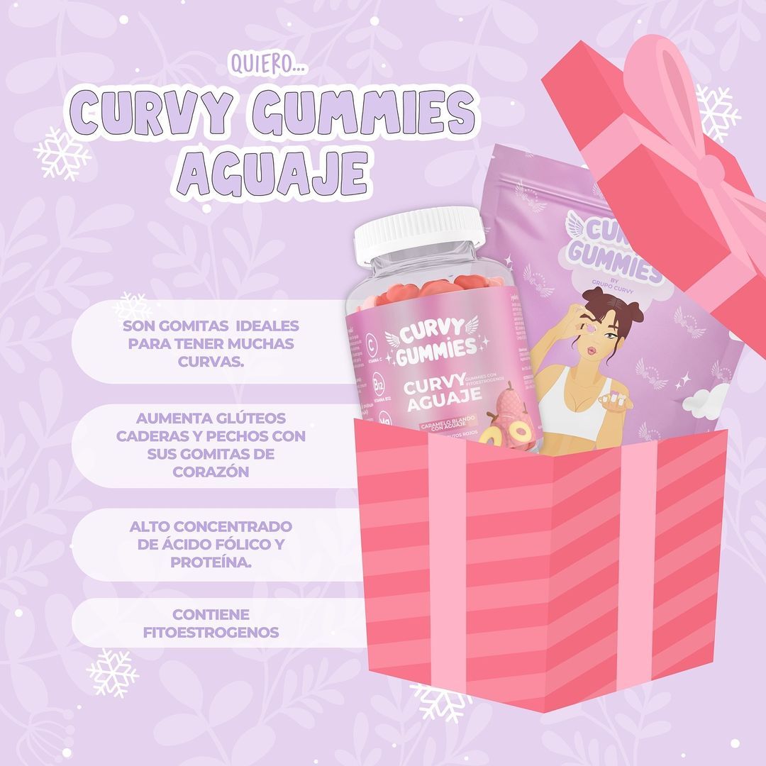 Curvy Gummies de Aguaje - Transformación de la Feminidad